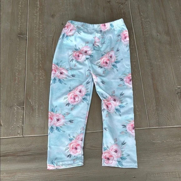 Adorable Sweetness Two Piece Peach Ruffle Tiered Capri Set - Size 2T - NWOT - Picture 12 of 12